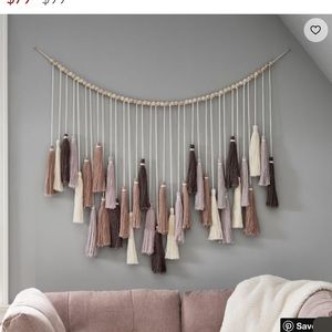 Pottery Barn Oversized Tassel Garland